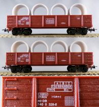 Mehano T741 Ho Usa Coffret Wrecker Crane Alco Century 628 Loco Diesel Union Pacific 3222 4 Wagons Rails Transfo Etat Neuf