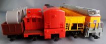 Mehano T741 Ho Usa Coffret Wrecker Crane Alco Century 628 Loco Diesel Union Pacific 3222 4 Wagons Rails Transfo Etat Neuf