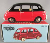 Mercury Hachette N°19 Fiat 600 Multipla Red & Black Mint in Box