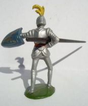 Merten 40mm - Middle Age - Footed Knight jousting