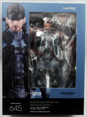 Metal Gear - Figma action-figure - Solid Snake \ MGS2 ver. Updated Edition\  - Max Factory 645