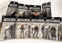 Metal Gear Solid - McFarlane Toys 1999 - Série Complète de 8 figurines