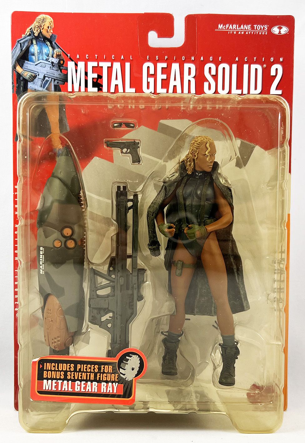 Metal Gear Solid 2 - McFarlane Toys 2001 - Complete series of 6  action-figures