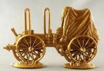 Mexciq Cafe Advertising Figure - How the West was born - Pioneer Wagon