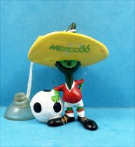 Mexico 86 - Figurine PVC à Ventouse PetitColin (Sport Billy) - Pique (mascotte)