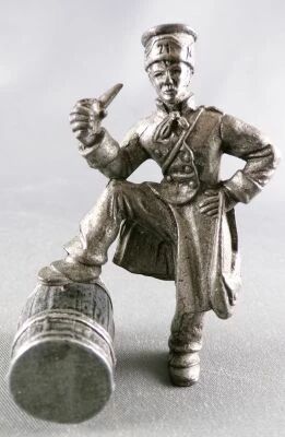 M.H.S.P. - The Bivouac - Foot Fusilier of the 21st Infantry Regiment in Greatcoat (Ref 151)