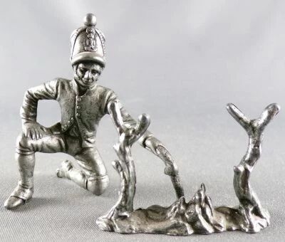 M.H.S.P. - The Bivouac - Footed Fusilier of the 21st Infantry Regiment (Ref 157) & Camp Fire (Ref 156)