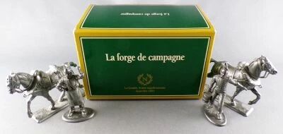 M.H.S.P. Atlas - Forge of Campaign - With 2 Horses & 2 Footed Servants