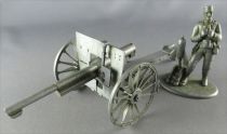 M.H.S.P. Atlas Collection - Campagnes de 14-18 - 75mm Gun & Servant Crapouillot Mint in Box