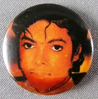 Michael Jackson - Badge Plastique 2,5cm - Portrait