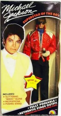 Michael Jackson - Beat It - Poup�e 30cm - LJN 1984