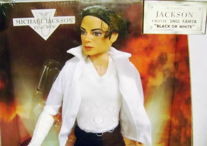 michael jackson singing doll