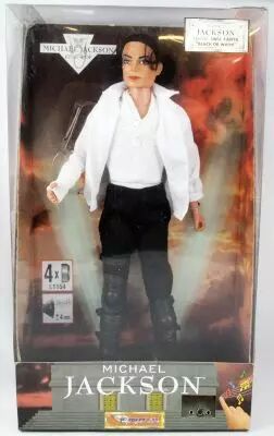 Michael Jackson - King of Pop - Poup�e 30cm \ Black or White\  - AB Toys