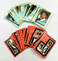 Michael Jackson - Topps Trading Cards (1984) - 2ème série complète:  33 cartes + 33 stickers