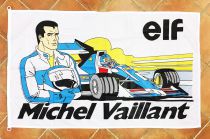 Michel Vaillant - Club Cadeaux ELF 1991 - Drapeau Promotionnel (150x93cm)