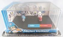 Michel Vaillant - Jean Graton Editeur - Moto Vaillante GP 500 & Leader Mach 1 - V&eacute;hicule en M&eacute;tal Echelle 1/43 (Neuve en Boite)