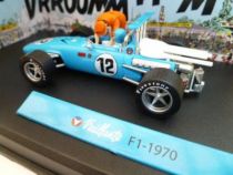 Michel Vaillant Jean Graton Editeur Vaillante F1-1970 Véhicule en Métal Echelle 1/43 (Neuve en Boite)