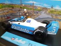 Michel Vaillant Jean Graton Editeur Vaillante F1-1982 Turbo Véhicule en Métal Echelle 1/43 (Neuve en Boite)