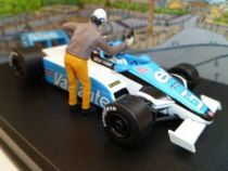 Michel Vaillant Jean Graton Editeur Vaillante F1-1982 Turbo Véhicule en Métal Echelle 1/43 (Neuve en Boite)