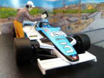 Michel Vaillant Jean Graton Editeur Vaillante F1-1982 Turbo Véhicule en Métal Echelle 1/43 (Neuve en Boite)