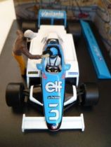 Michel Vaillant Jean Graton Editeur Vaillante F1-1982 Turbo Véhicule en Métal Echelle 1/43 (Neuve en Boite)