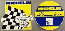 Michelin - Car - 7 x Vintage Stickers Bibendum