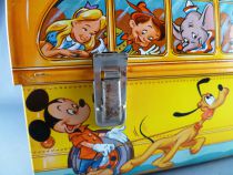 Mickey & Friends - Aladdin Lunch Box - School Bus with original tag