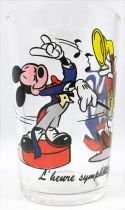 Mickey & his Friends - Amora Mustard glass - 1942 Symphony Hour