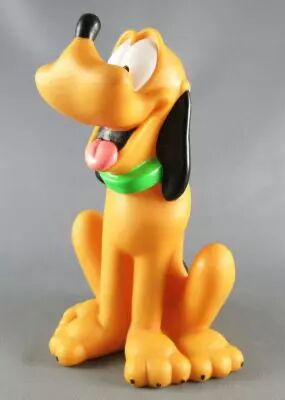 Mickey and friends - 6\'\' Squeeze Toy - Pluto seated