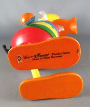 Mickey and friends - 60\'s West Germany Wooden Toy - Donald Duck