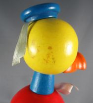 Mickey and friends - 60\'s West Germany Wooden Toy - Donald Duck