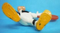 Mickey and friends - Bully 1980 PVC Figure - Goofy tennis player