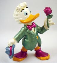 Mickey and friends - Bully 1984 PVC Figure - Gladstone Grander (unpainted hair)