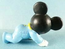 Mickey and friends - Bully 1985 Pvc Figure - Baby Mickey Mouse Crawling