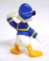 Mickey and friends - Bully 1986 PVC Figure - Donald (sailor saluting)