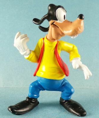 Mickey and friends - Bullyland 1977 Pvc Figure - Goofy