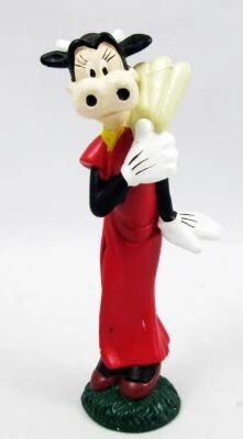 Mickey and friends - Bullyland 1995 PVC Figure - Clarabelle Cow