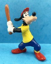 Mickey and friends - Bullyland 1998 PVC Figure - Goofy Baseball batter