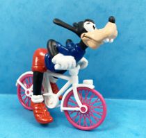 Mickey and friends - Bullyland 1998 PVC Figure - Goofy Racing Cyclist