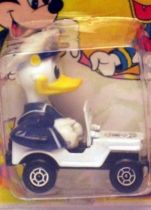 Mickey and friends - Die-cast Vehicle Matchbox - Donald in Police Jeep (mint on card)