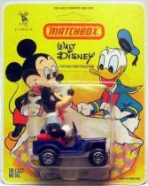 Mickey and friends - Die-cast Vehicle Matchbox - Mickey in Jeep (mint on card)