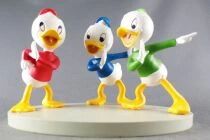 Mickey and friends - Hachette Disney Resin Figure - Huey, Dewey & Louie Duck
