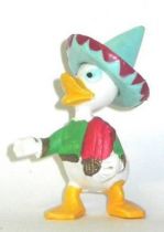 Mickey and friends - Jim Plastic Figure - louie mexican (blue hat)