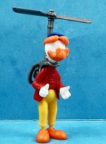 Mickey and friends - Kinder Figure - The Donald Duck\'s Adventures: Gyro Gearloose with Gyrocopter