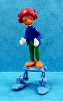 Mickey and friends - Kinder Figure - The Donald Duck\'s Adventures: Gyro Gearloose with walking robot