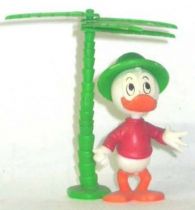 Mickey and friends - Kinder Premium Collapsible Plastic Figure - Dewey palm tree