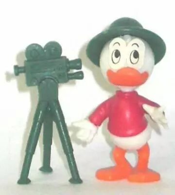 Mickey and friends - Kinder Premium Collapsible Plastic Figure - Louie camera