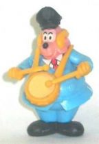 Mickey and friends - Kinder Premium Collapsible Plastic Figure - Police Chief with drum