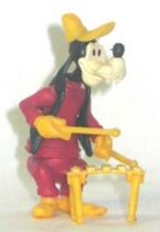 Mickey and friends - Kinder Premium Collapsible Plastic Figure -Goofy with xylophone