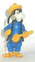 Mickey and friends - Kinder Premium Collapsible Plastique Figure -Goofy with banjo